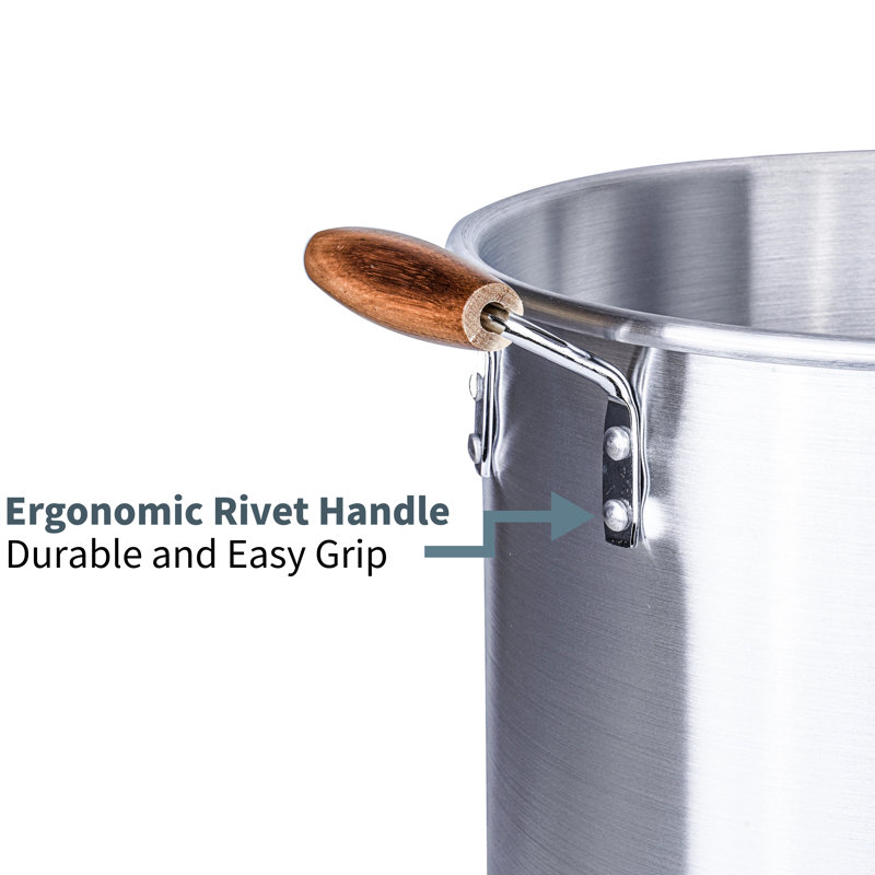 Marmite à vapeur en aluminium Arc, 12 pintes