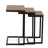 Kendrik 23.5" H x 18" W Solid Wood C-Table Nesting Tables-597112105-664734425