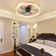 Frauly 19.7 Inch Led Enclosed Low Profile Ceiling Fan With Light