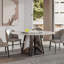 Marble round dining table-902387549