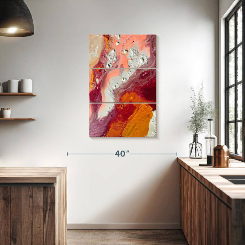 Magenta Love, 45" H x 28" W