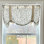 Gray Gables Floral Roman Valance