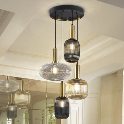 Norma· Lamp 4L., Black/Brass
