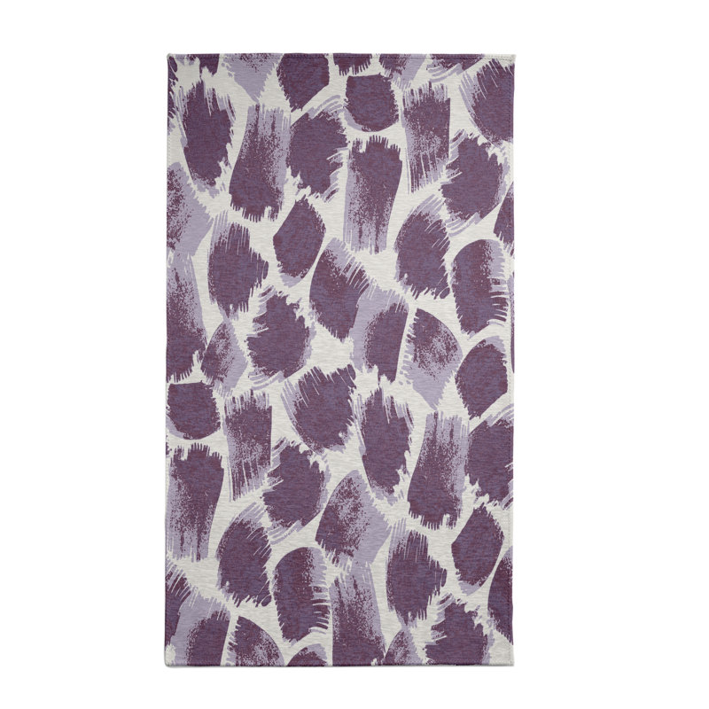 Almere Chenille Animal Print Indoor Rug, Rectangle 3' x 5'