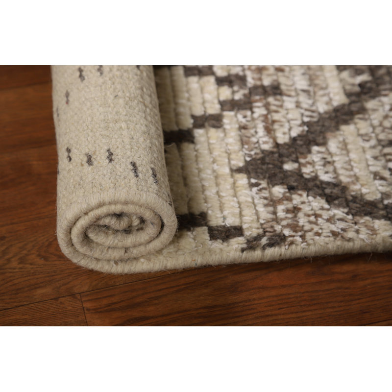 Geometric Moroccan Oriental Accent Rug 2x3