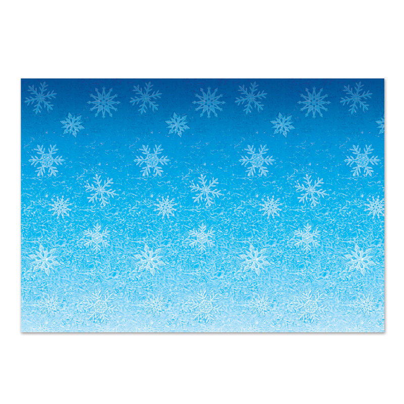 Fond de flocons de neige de Noël