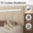 Santrese Upholstered Platform Bed Frame with Modern Headboard, Charging Station, No Box Spring Needed-221802600-221802602