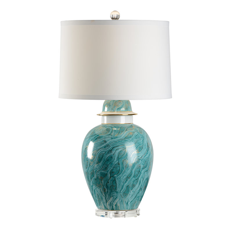 Lampe de table 32,5 po Marblized