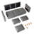 Hana 78" Square Arm Sofa-1537827125