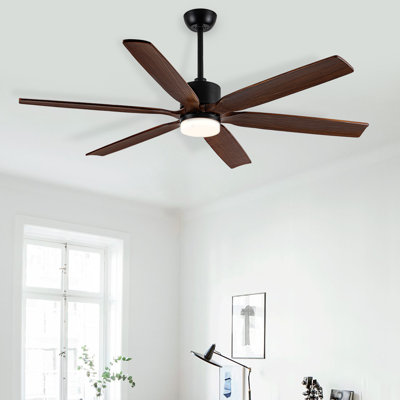 Ventilateur de plafond avec lumières DEL Lenecka