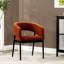 Chaise de salle à manger en tonneau Mirah