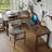 Light walnut L-Shaped Solid Wood desk-108959860-108959864