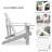 Wooden Adirondack Chair, Classic Patio Chair With Cup Holder-246550475