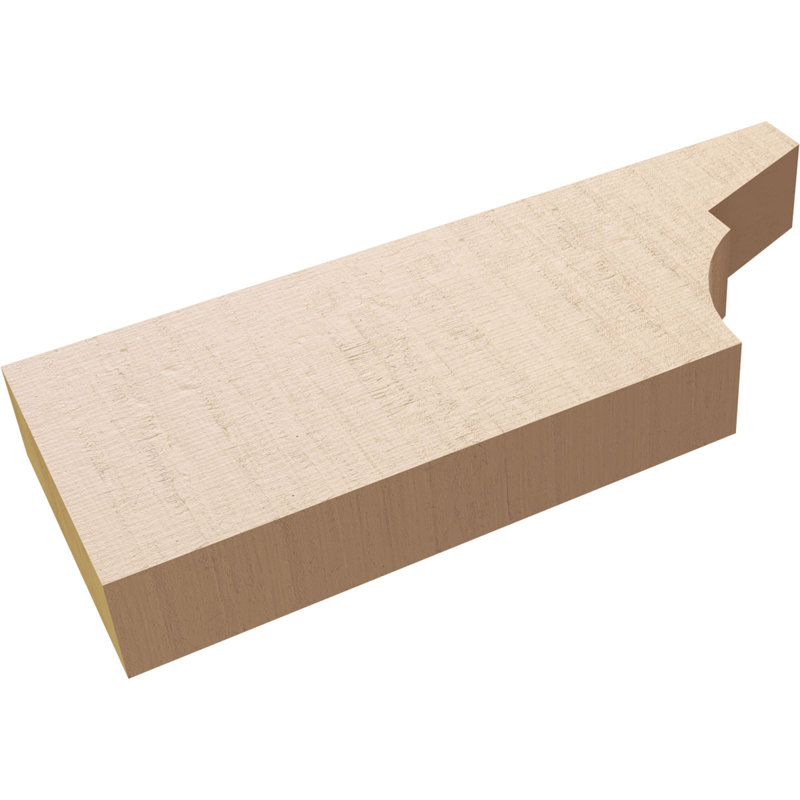 Monterey grain de bois TimberThane queue de chevron, brun clair apprêté, H 5 po x l 19 po x P 9 po