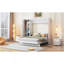 Lit escamotable mural Murphy avec tablettes, garde-robe et lumières DEL-323876000-323876031
