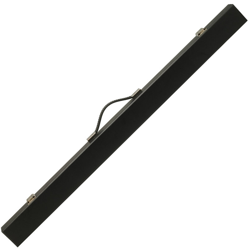 33.5" 1/1 Box Pool Cue Case in Black