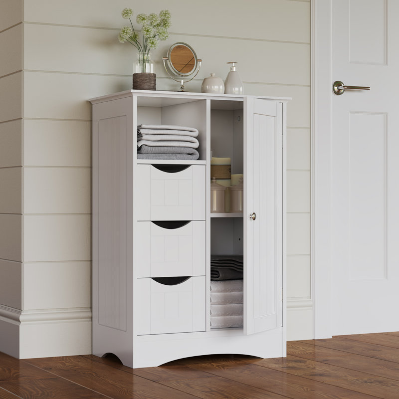 Ashland Bathroom Cabinet, White