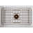 SinkSense Johnson Wren Antique Brown 27" x 15" Kitchen Sink Bottom Grid