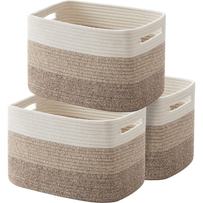 Bac de rangement en coton Rosecliff Heights