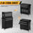 High capacity rolling tool chest with Wheels and Drawers, 8-Drawer Tool Storage Cabinet