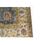 Wool Oriental Area Rug in Light Blue/Gold/Beige