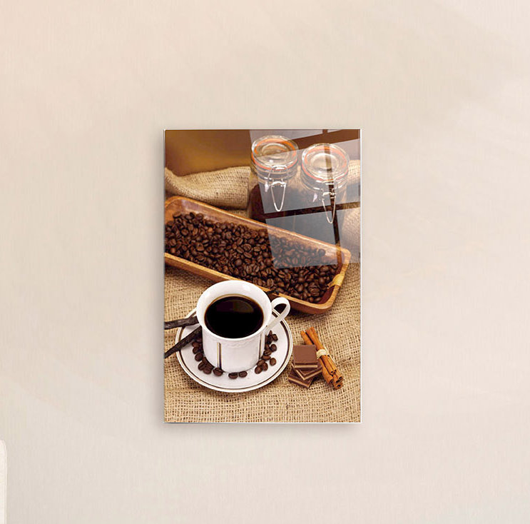 Art mural acrylique Ode to Coffee, 14 po x 20 po