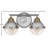 Kyoto 2 - Light Dimmable Polished Nickel Vanity Light