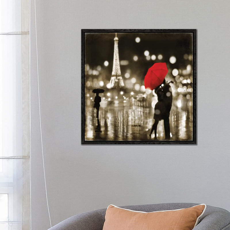 Kate Carrigan - Print on Canvas, 66.04 cm H x 66.04 cm W, Black Floater Framed