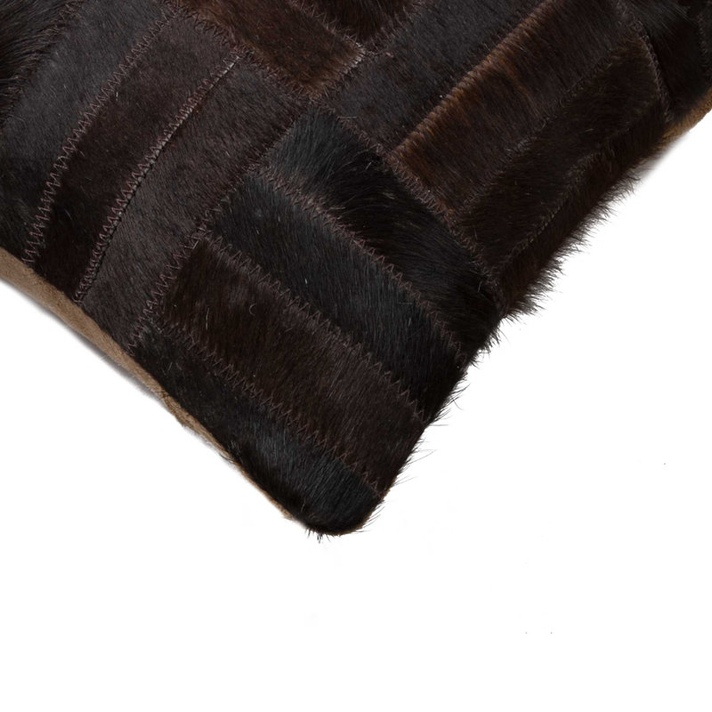 Housse de coussin rectangulaire/insert , Chocolaté