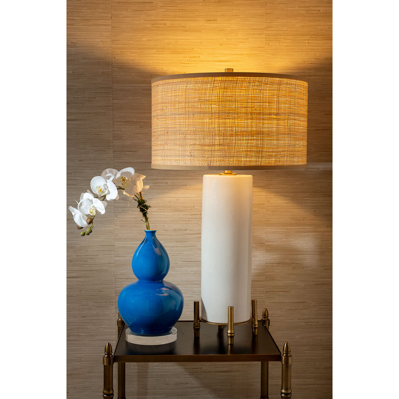 Boca Lamp, Aged Brass