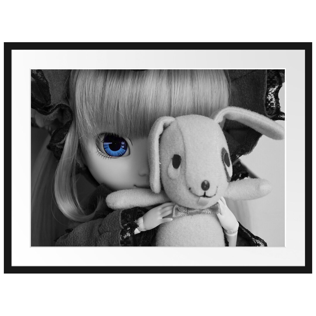 Rotkäppchen Pullip Doll Gerahmte Grafik Kunstdruck Poster