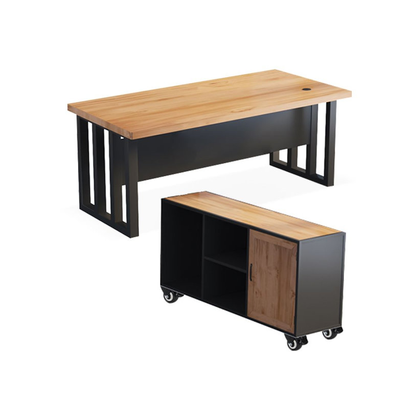 Bureau d'écriture Burlywood, 29.53"H*62.99"W*27.56"D