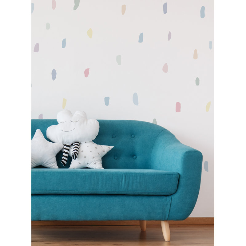 Autocollants en vinyle Confetti, Pastel