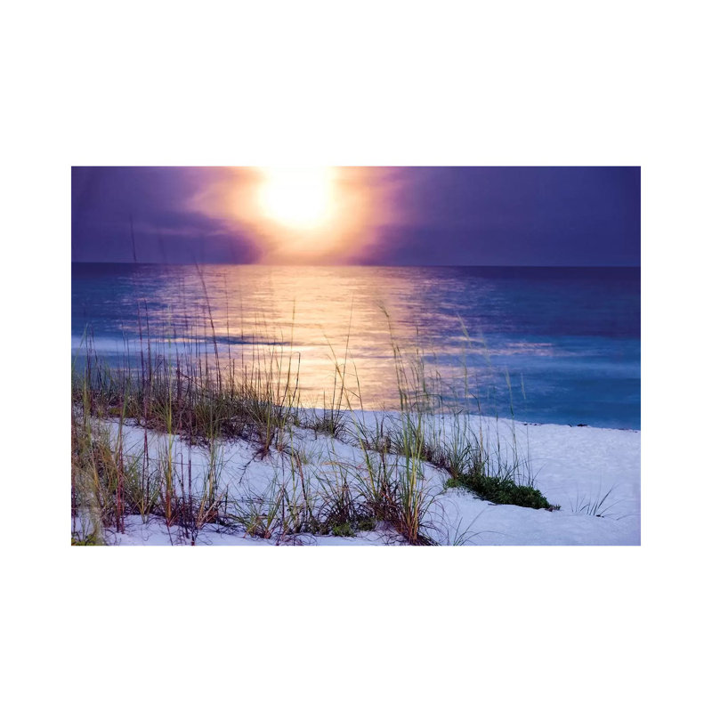Pensacola Moonrise 1 Piece Wrapped Canvas Wall Art, 66.04 cm H x 45.72 cm W x 3.175 cm D