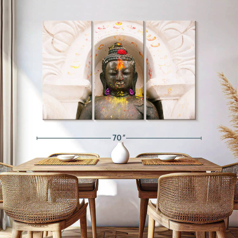 Adella Gautama Statue, 28" H x 45" W