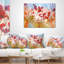 Jolies fleurs de coquelicot au soleil - coussin à imprimé floral-30721124-30721128