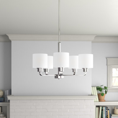 Canfield Five Light Chandelier from Generation Lighting 