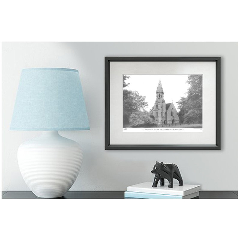 Framingham Pigot, St Andrew's Church C1965 by Francis Frith - Single Picture Frame Print, 60cm H x 80cm W x 2.3cm D