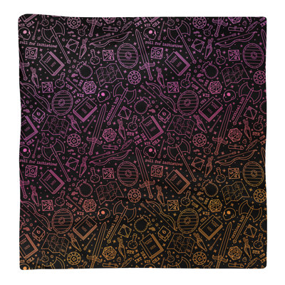 Serviette en coton à motif rpg lines