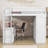 Helfrid 2 Drawer Loft Bed with Built-in-Desk-843125948-843125950