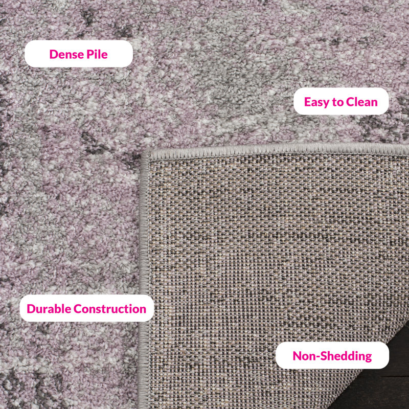 Milner Abstract Area Rug, Rectangle 91 x 152 cm