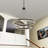 Maleea Modern Chandelier Light Led Kitchen Island Pendant with Remote Control for High Ceiling -582795341
