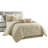Vinevale Taupe Microfiber 2 Piece Comforter Set-250502263