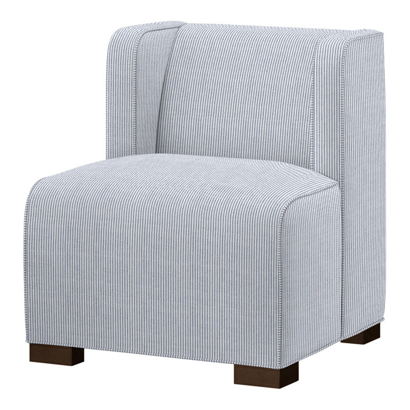 Joan Slipper Chair, Expresso, Perigold Francine Dusty Rose
