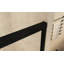 60 Inch W × 60 Inch H Tempered Glass Sliding Shower Door With Explosion Proof Film, Aluminum Frame, Stainless Steel Handle