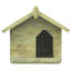 Cale Impregnated Pinewood Portable Dog House-42352307