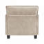 Causeuse en tissu d'ameublement en chenille-1007930094