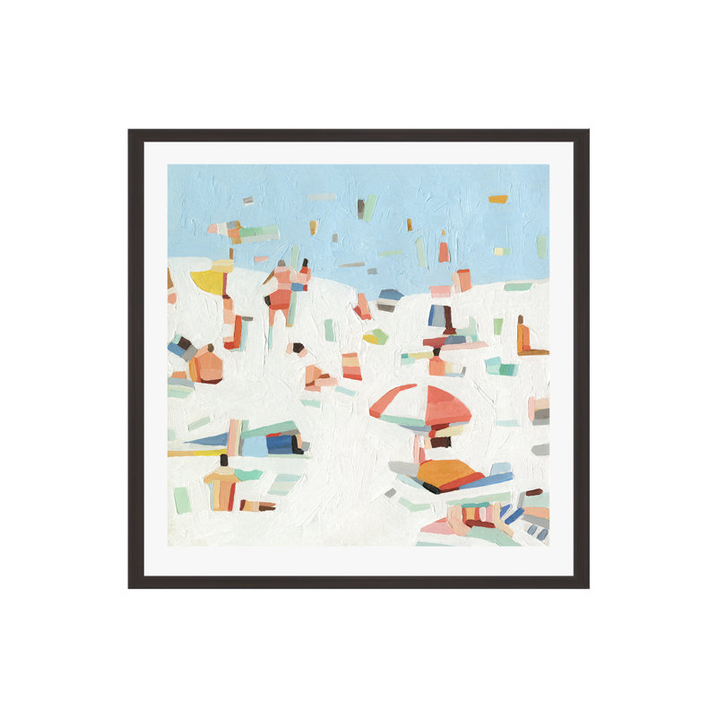Summer Confetti III by Emma Scarvey, Natural, 12"H x 12"W