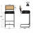 Krystalin Velvet Upholstered Cane Back Stool-1550285525-1550285526-1550285523