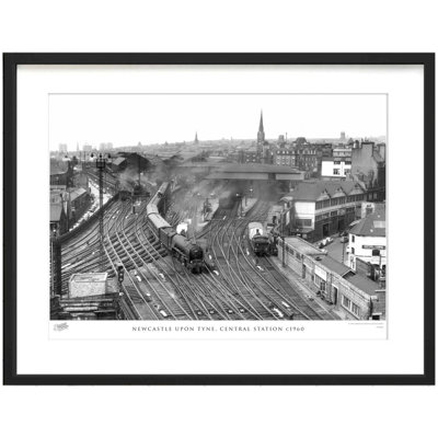 Newcastle Upon Tyne, Central Station C1960 by Francis Frith - Single Picture Frame Print